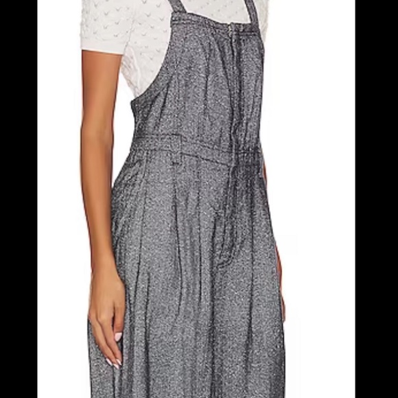 Free People Herringbone Jumpsuit - Picture 3 of 9